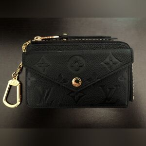 Black Louis Vuitton Women's Wallet